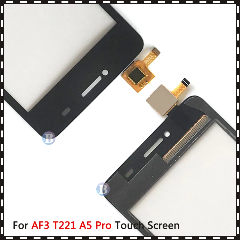 Сменный сенсорный экран для ZTE Blade AF3 T221 A5 Pro 4 0 дюйма дигитайзер внешнее стекло