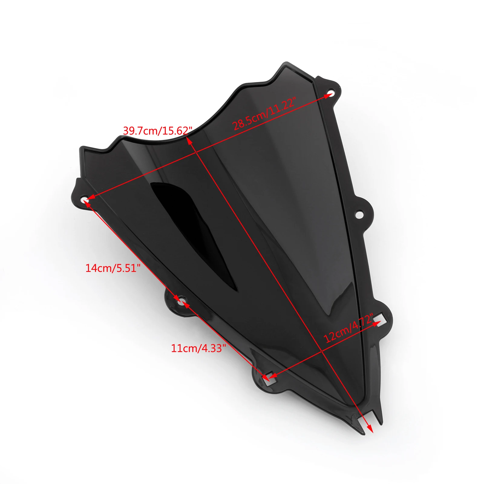 Artudatech ABS Double Bubble Windscreen Windshield Fit For Aprilia RSV4 2009-2012 |