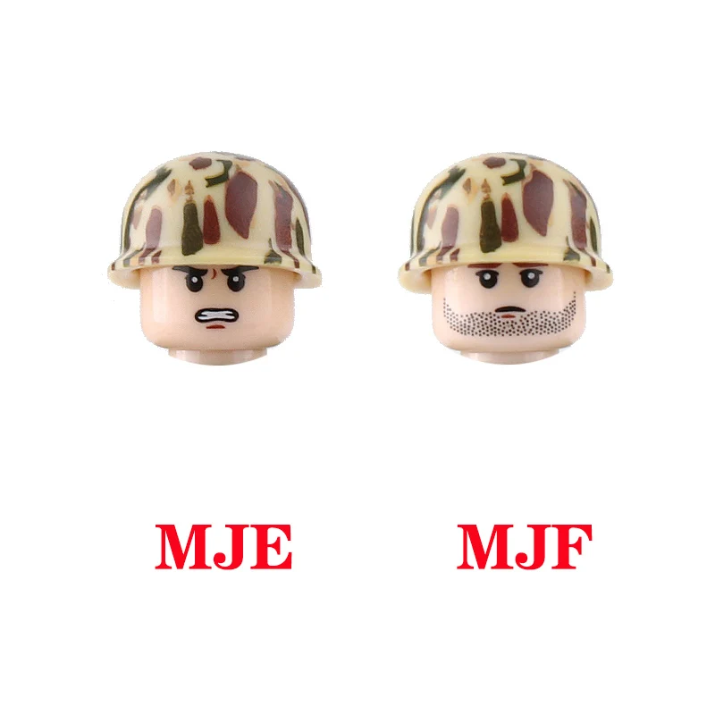 WW2 США морской корпус солдат Аксессуары для оружия строительные блоки военная