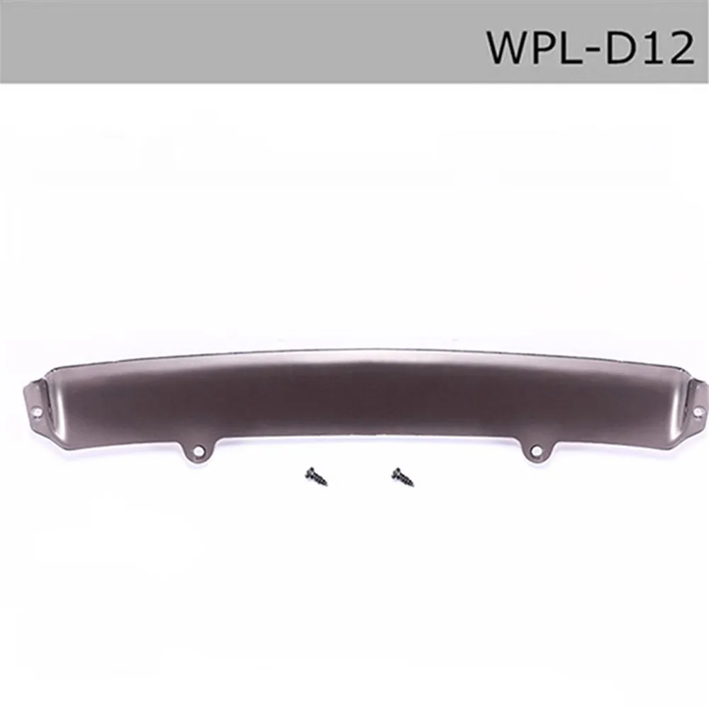 

High Simulation Mini Truck Front Visor DIY Window Cover Sun Shield for WPL D12 RC Truck Modification Parts