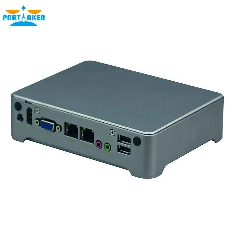 Миниатюрный безвентиляторный мини ПК parмягкий N4 Nano ITX Intel Celeron J1900 3855U HDMI VGA Wifi/3G Linux 12