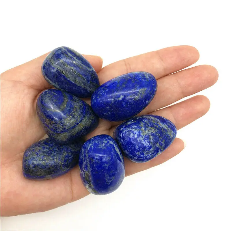 

100g Natural Tumbled Lapis Lazuli Quartz Crystal Stones Healing Reiki Decor Natural Quartz Crystals