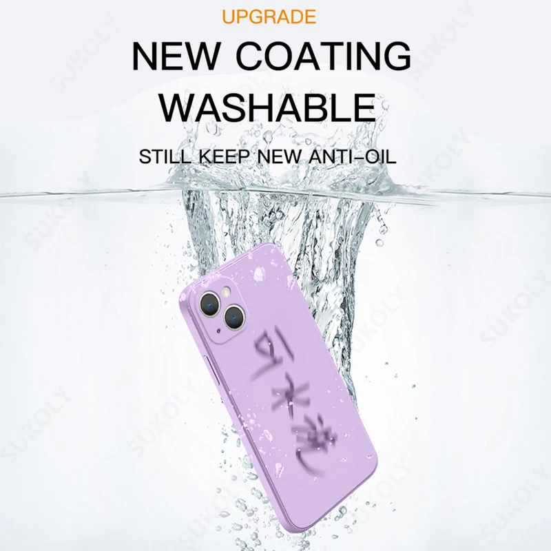 Original official Liquid Silicone Case For iPhone 14 Pro 11 13 12 Pro Max XS Max X XR Case For iphone 7 8 SE 2022 Soft Cover