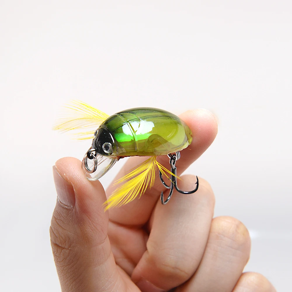 

2020 Cicada Bait Fishing Lure Insect Bug Sea Beetle Crank Suspending Bionic Artificial Hard Baits