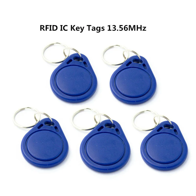 5 шт. 13 56 МГц IC M1 S50 брелоки метки контроля доступа RFID ключ искатель карты жетон