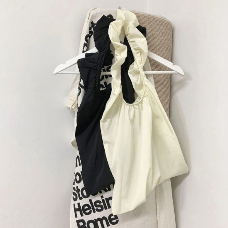 Женская сумка на одно плечо с рюшами в Корейском стиле | Аксессуары для одежды