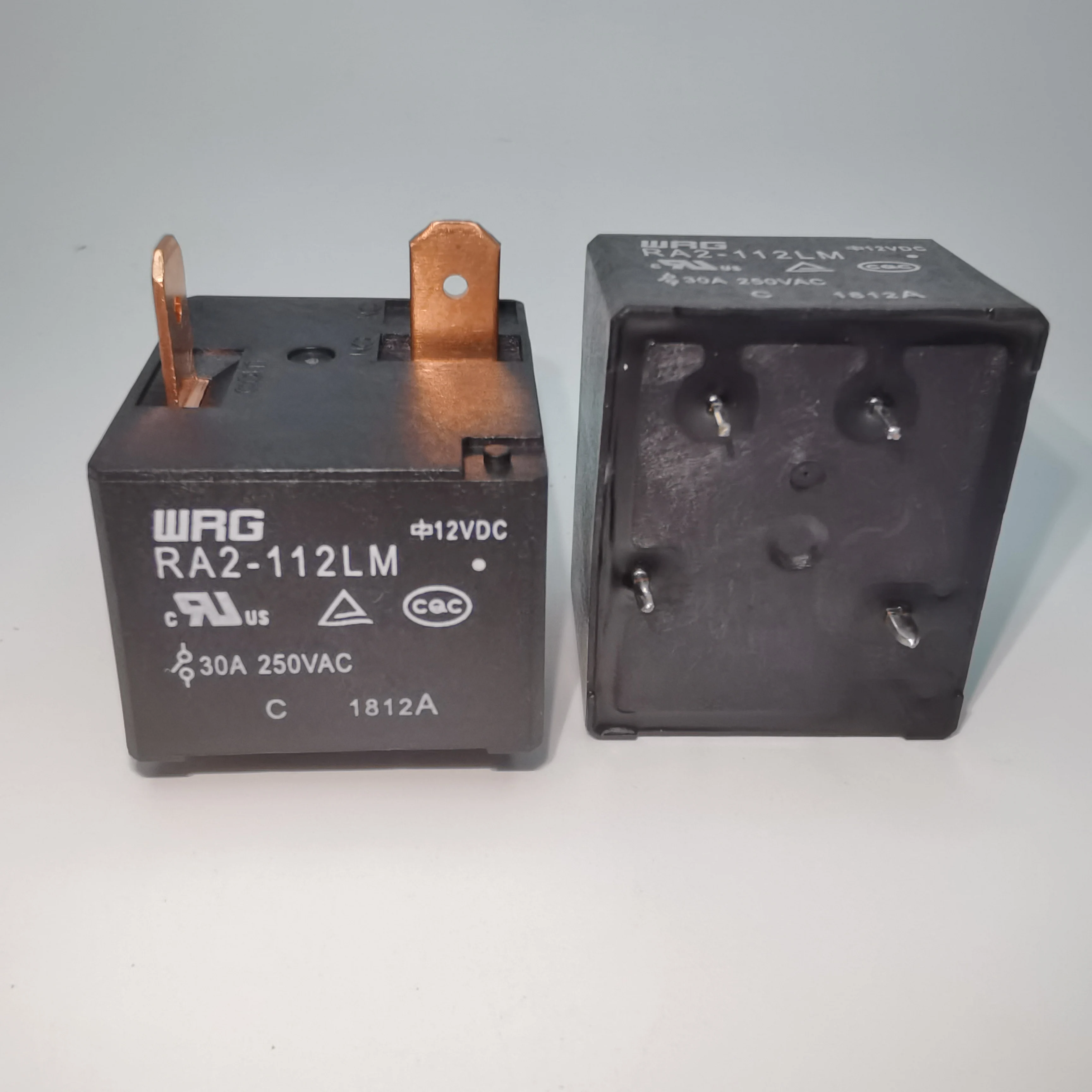 RA2-112LM 12VDC Electromagnetic Power Relay 4 Pins