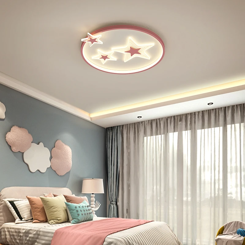 hot selling led ceiling lights for kids room nursery bedroom studyroom foyer indooor home decorative ac90 260v lighting fixture free global shipping