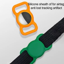 For Apple Airtag Case Silicone Wearable Protective Cover For Air Tag Dog Tracker Locator Device For Airtag Air Tag Case