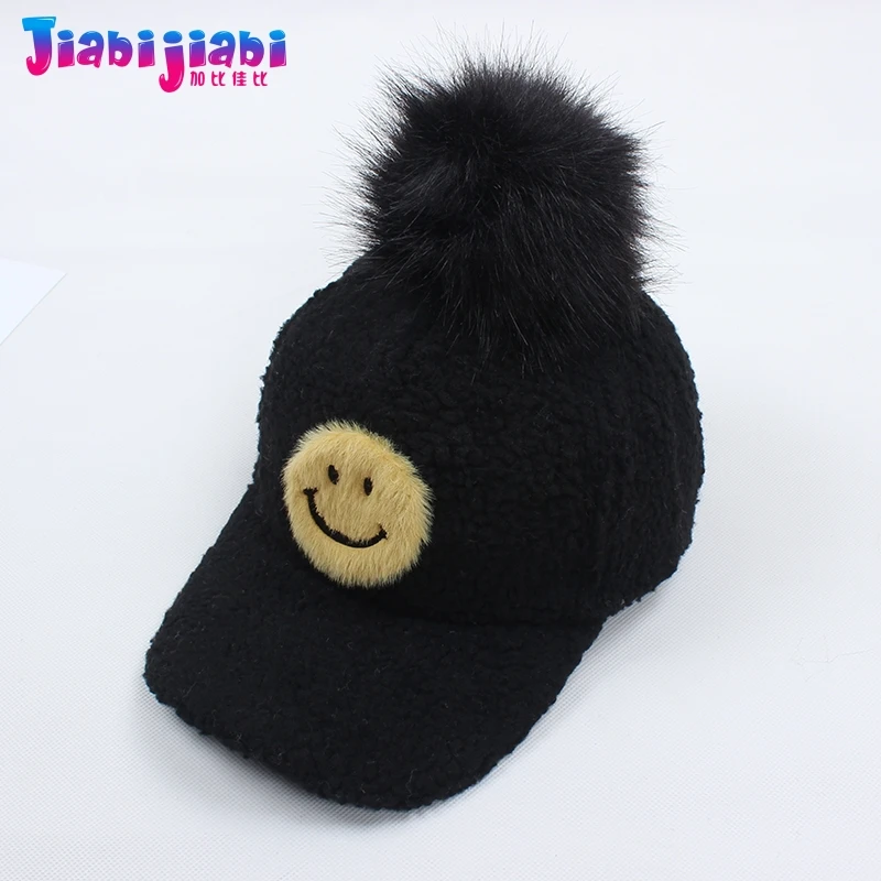 Детская кепка для дошкольников зимняя бейсбольная на плоской подошве маленьких