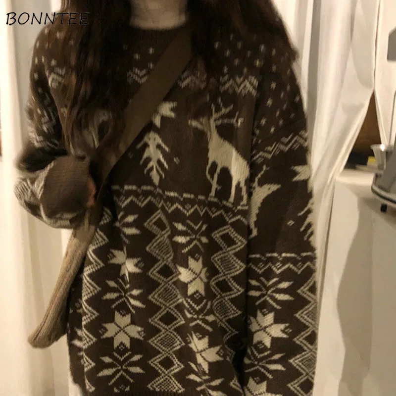 

Свитер женский модный винтажный в стиле пэчворк Повседневный темпераментный Универсальный новый вязаный костюм женский осенний пуловер С...