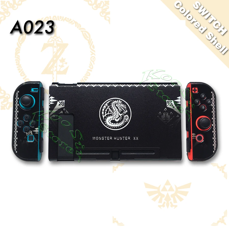 A023 Защитный цветной чехол-накладка для консоли Nintendo doswitch, чехол-накладка для Nitendo Switch PokeBall - Цвет: A023