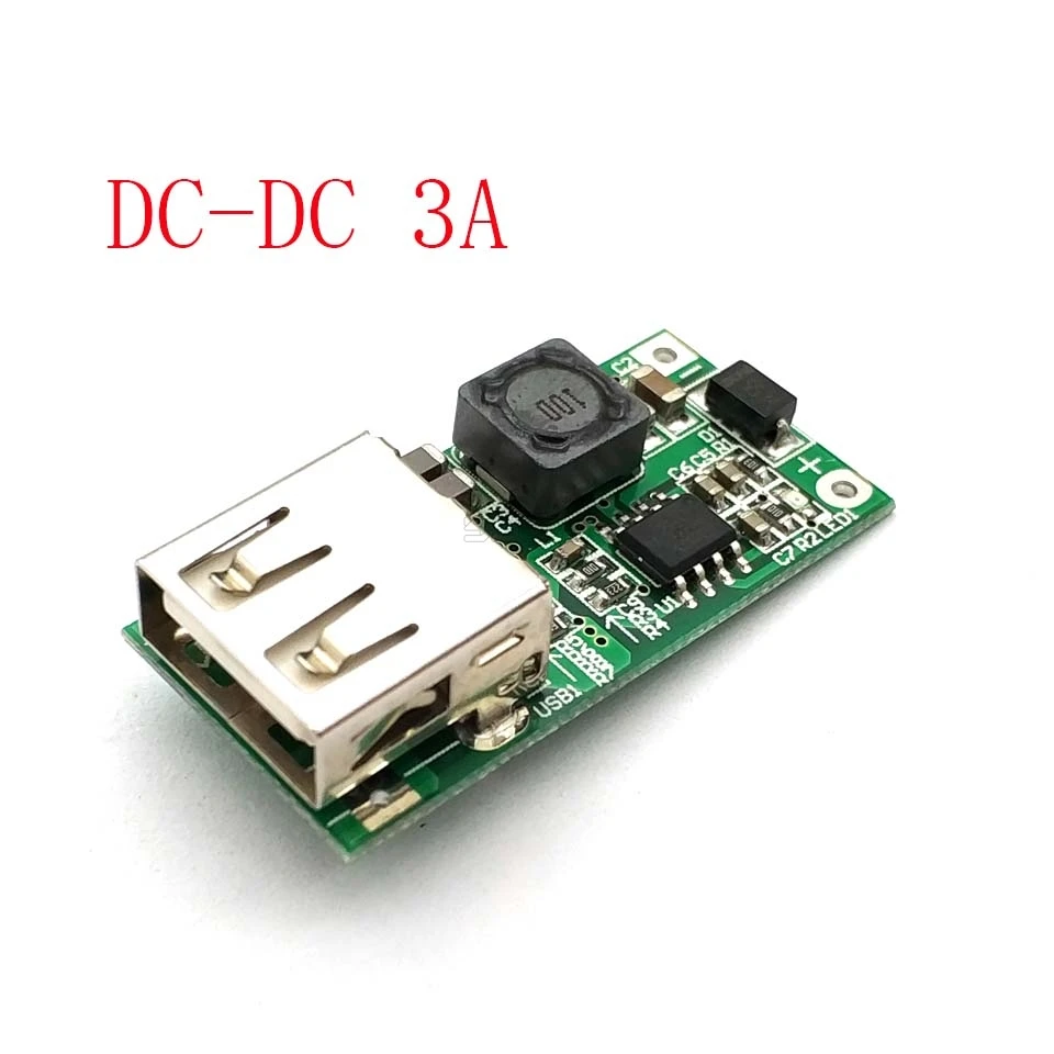 Понижающий модуль напряжения, 9 В, 12 В, 23 В до 5 В, 3 А, USB, преобразователь DC-DC, зарядное устройство для телефона модуль электропитания автомобиля Понижающий модуль напряжения, 9 В, 12 В, 23 В до 5 В, 3 А, USB, преобразователь DC-DC, зарядное устройство для телефона модуль электропитания автомобиля