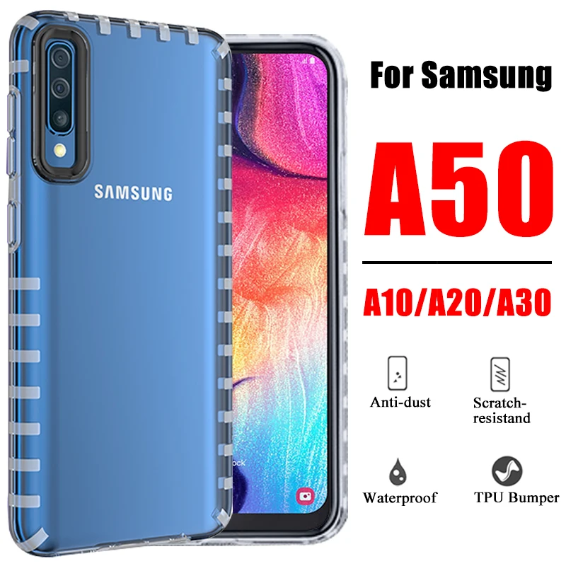 Case On The For Samsung Galaxy S50 50A Soft Cover Samsun Galax A10 A20 A30 A 50 30 20 10 30A Ultra Thin Bumper Clear Coque Capa |