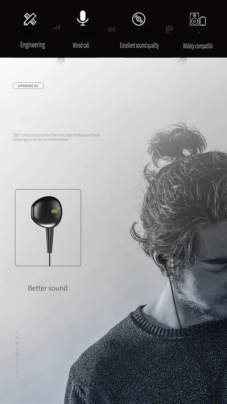 3 5 мм разъем для наушников высокого разрешения Экстра бас наушники-вкладыши