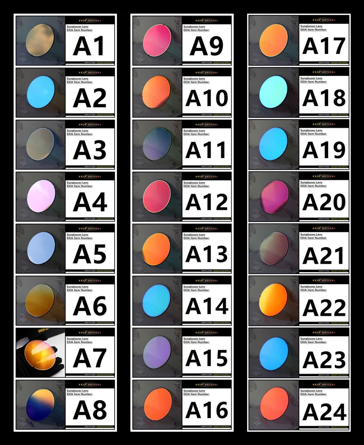 Солнцезащитные линзы-EXIA OPTICAL |