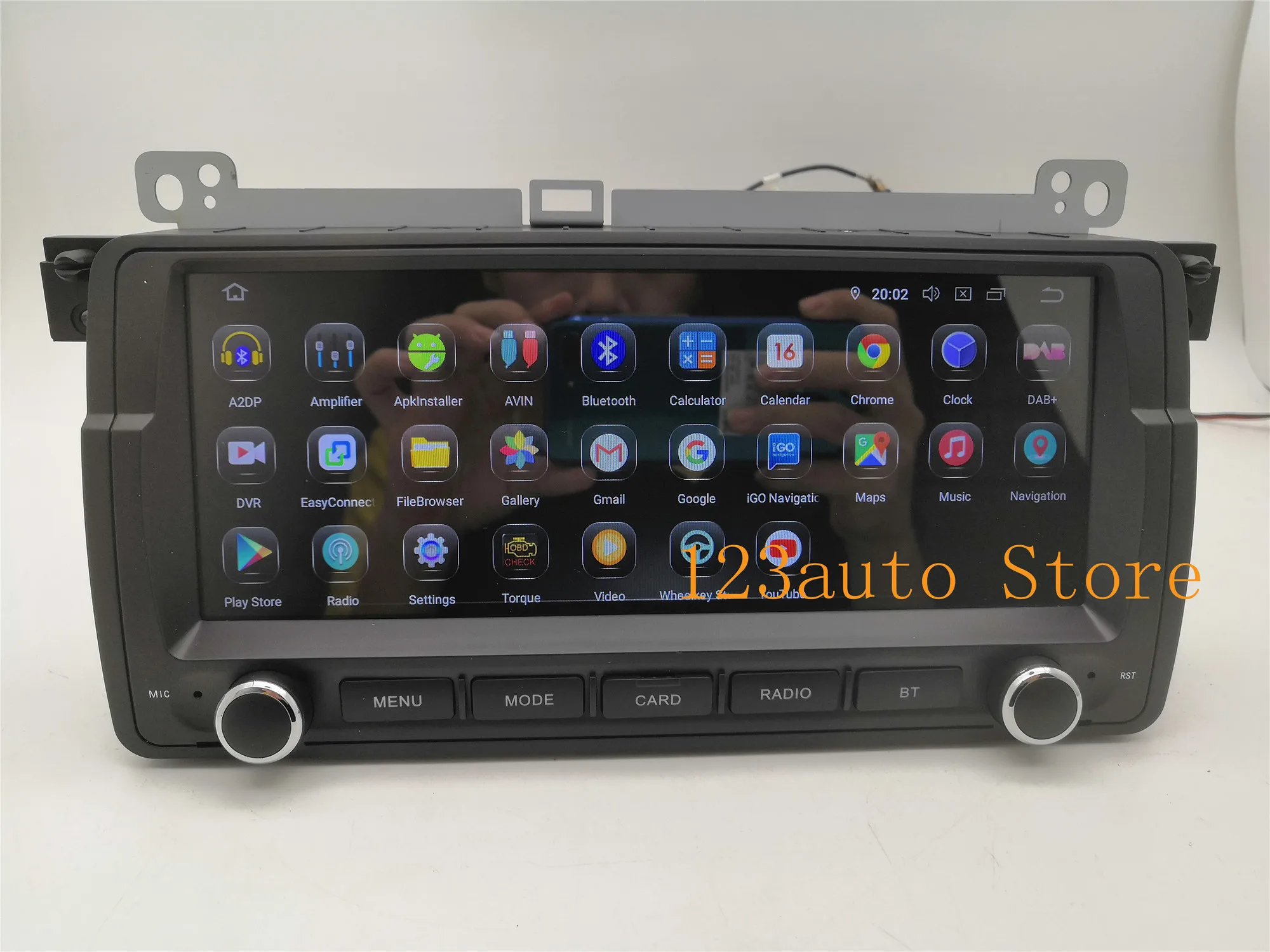 Автомобильный DVD плеер с GPS навигатором 8 дюйма Android 9 0 для BMW 3 серии E46 M3 Rover 75 MG ZT wi fi