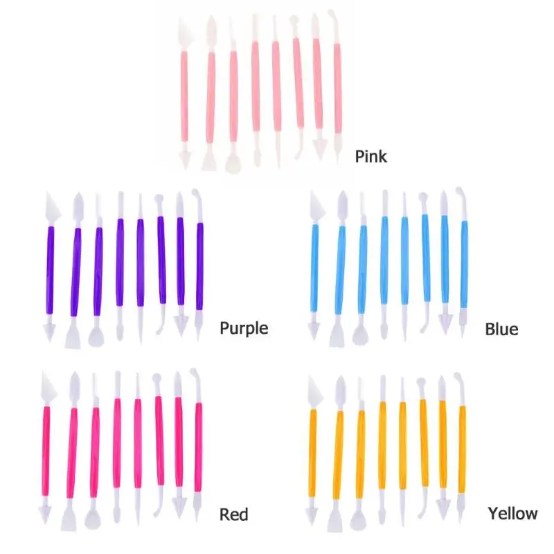 8 шт./лот 16 узоров инструменты для украшения тортов из мастики цветок Сахар