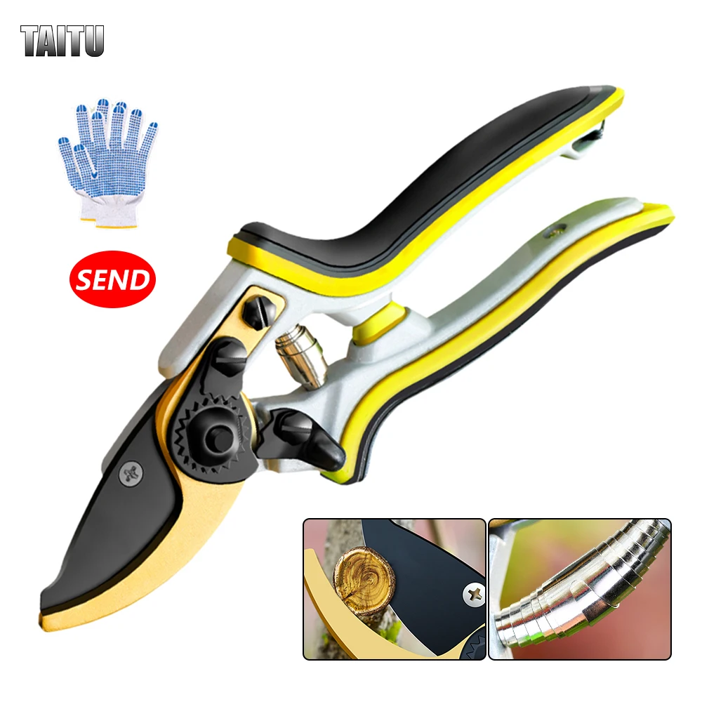 

TAITU Plant Trim Gardening Pruning Shears Which Can Cut Branches of 35mm Diameter Fruit Trees Flowers Branches And Scissors