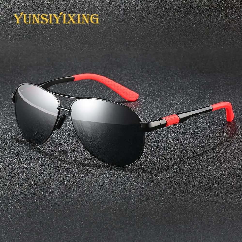 

Солнцезащитные очки YSYX мужские антибликовые, поляризационные алюминиевые винтажные аксессуары для вождения, XY164