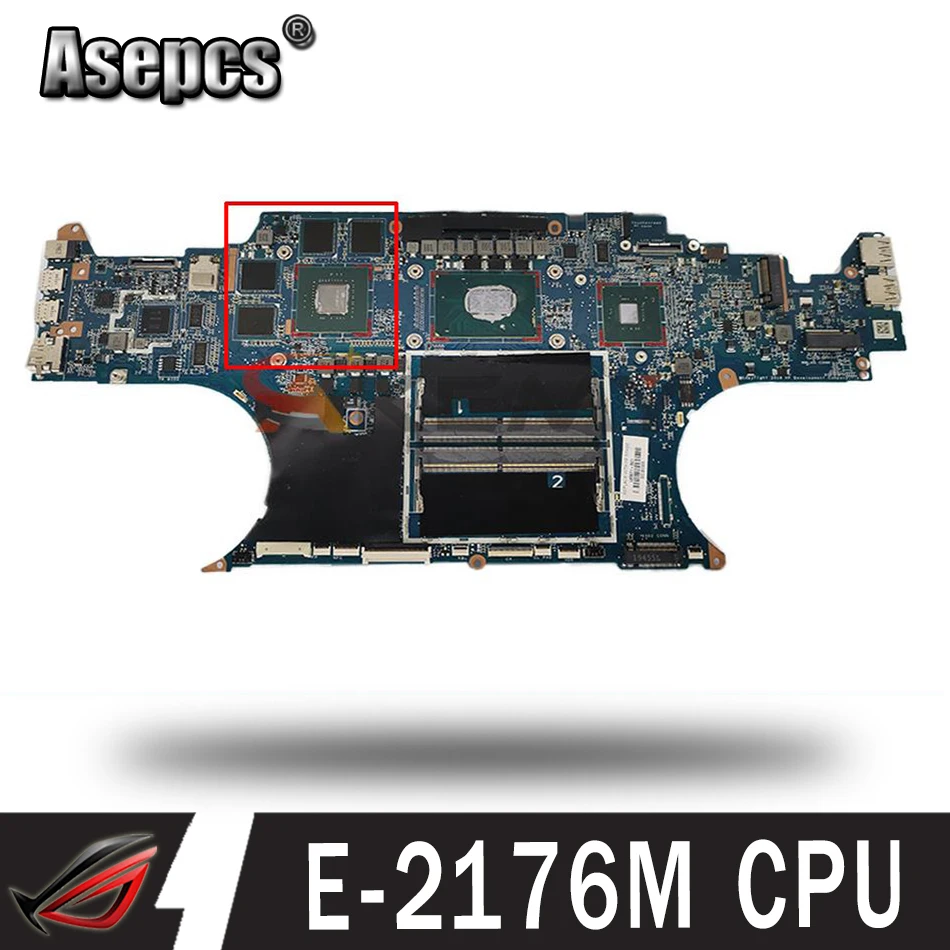 

L49202-601 L49202-001 For HP Zbook Studio X360 G5 EB1050 G1 Laptop Motherboard W/ E-2176M DA0XW1MBAI1 Mainboard 100% working