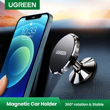 Ugreen Car Magnetic Phone Holder Cell Phone Holder Stand In Car Smartphone Support Magnet for S10 Mobile Stand Holder