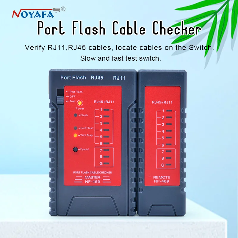 Flash port. USB Cable Checker.