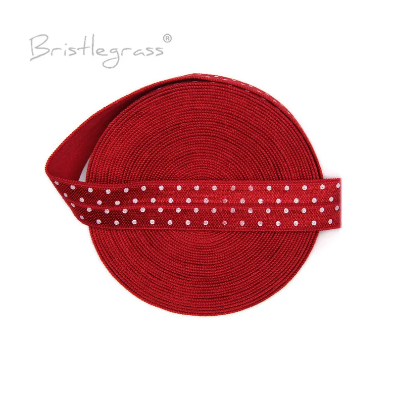 Резинка для волос в горошек 5 ярдов 5/8 дюйма 15 мм|hair hairbands|hairband headbandkids hair |