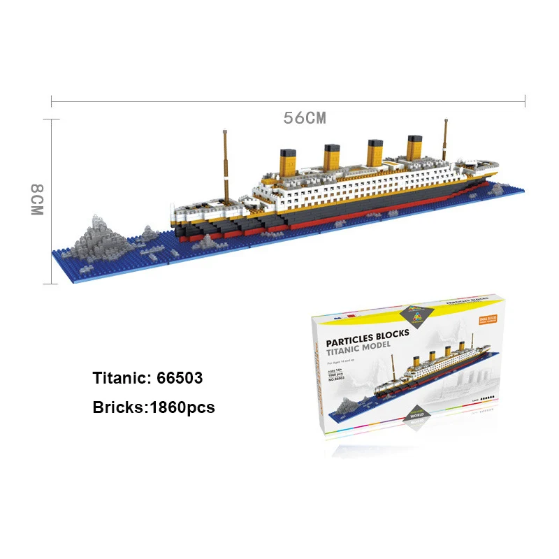 Модель круизного лайнера Titanic модель лодки сделай сам сборный конструктор