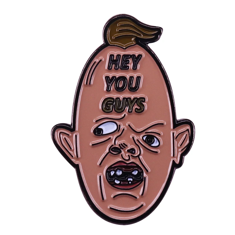 Goones Ленивец hey you guys заколка Ретро 80 е смешное жуткое украшение|Броши| |