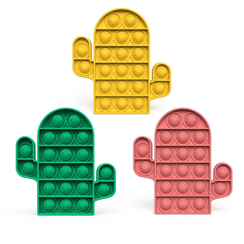 

Funny Push Pop Bubble Sensory Fidget Toy Funny Slow Soft Kid Decompression Balls Cactus Pressure Reduction Fun Creative Gifts