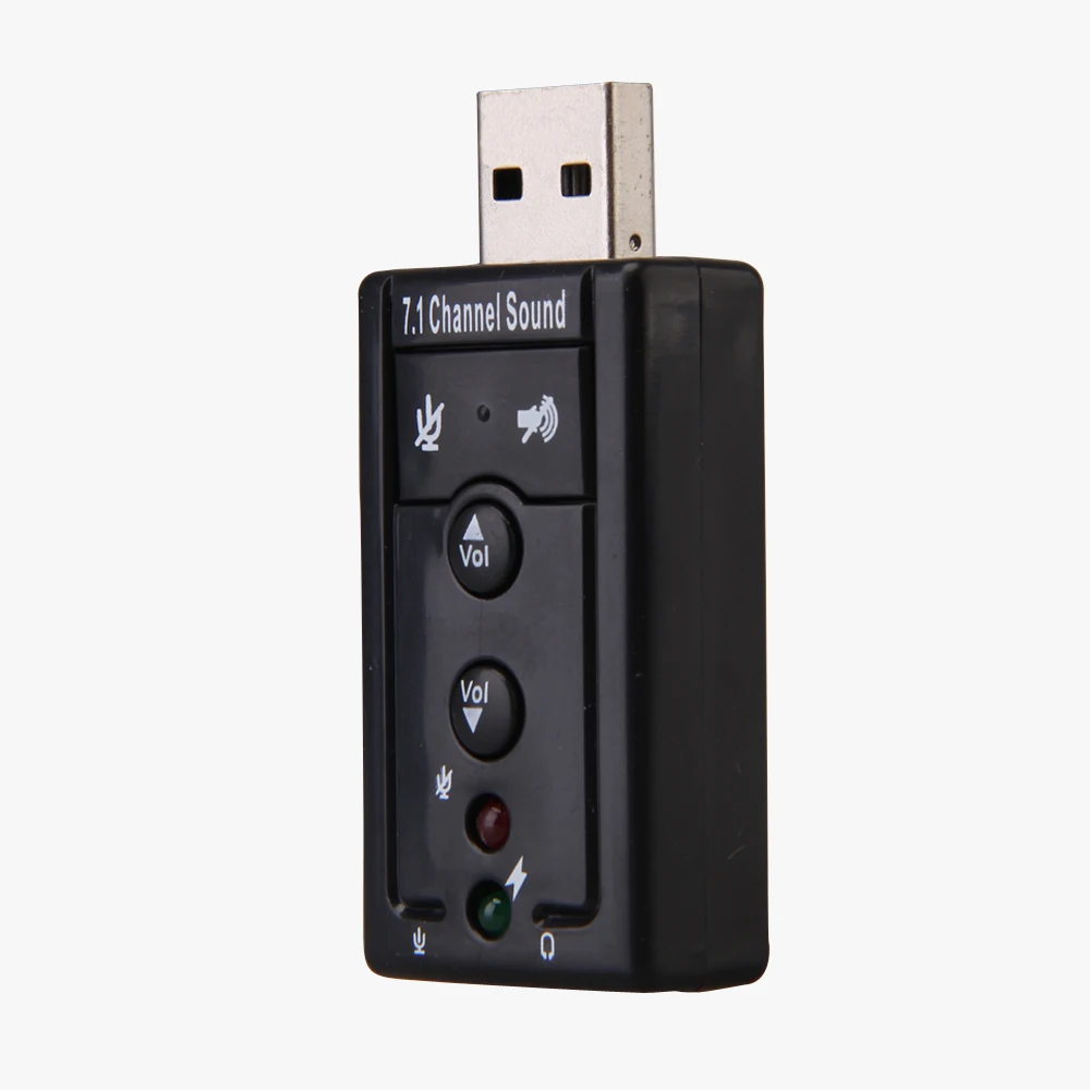 Внешняя звуковая карта USB 7 1 каналов с Виртуальным аудио адаптер для ПК