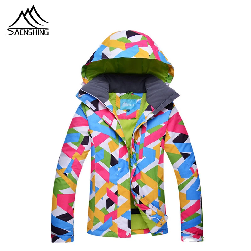 SAENSHING couples skiing jackets Women Ski Jacket men Warm Waterproof Windproof Skiing and Snowboard coat winter sportswear | Спорт и