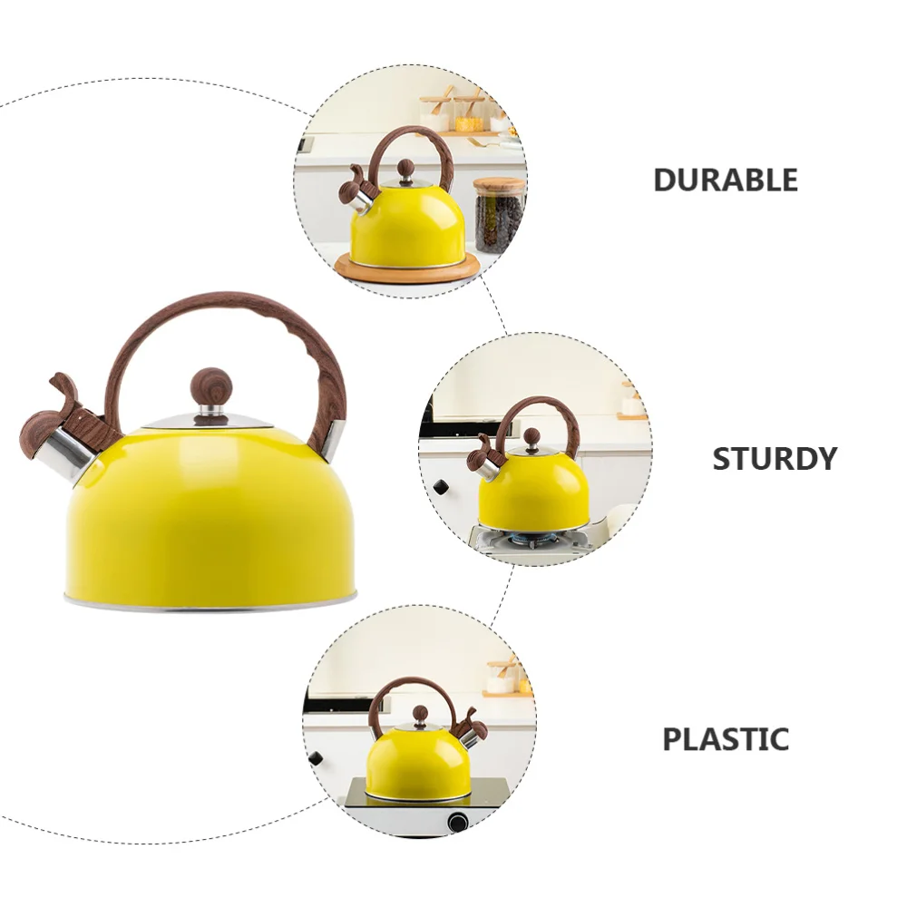 

1Pc Whistling Tea Kettle Whistle Pot Practical Sounding Kettle Kitchen Gadget