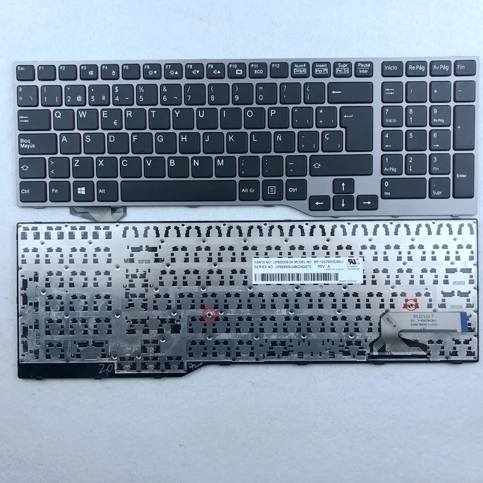 

Spanish Laptop Keyboard For Fujistu CELSIUS H730 H760 H770 Series SP Layout