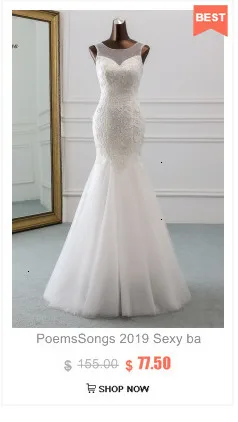 PoemsSongs новое красивое расшитое блестками кружевное свадебное платье robe mariage Vestido de noiva Свадебные платья Русалка robe de mariee