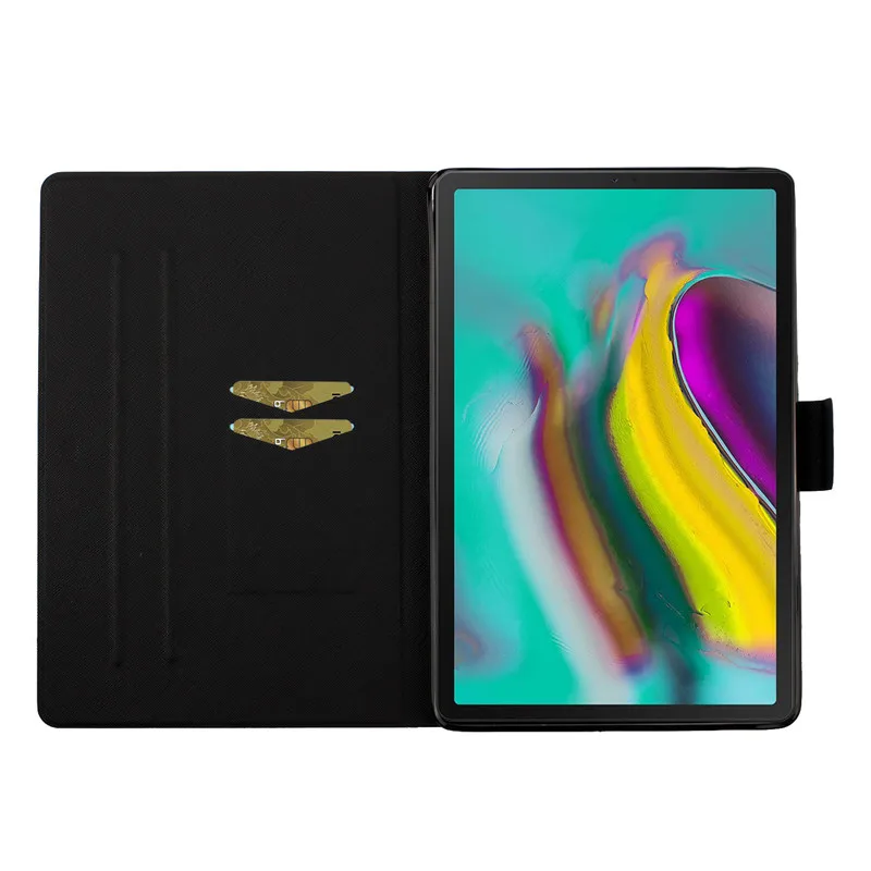 

Animal Flower Tower Pattern Cover Case for Samsung Galaxy Tab S5E 2019 SM-T720 SM-T725 Tablet Funda for Samsung S5e Case
