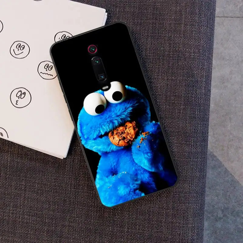 

Cute funny Cartoon Cookie Monster Phone Case for RedMi 5 5plus 6 Pro 6A S2 4X GO 7A 8A 7 8 9 K20 case