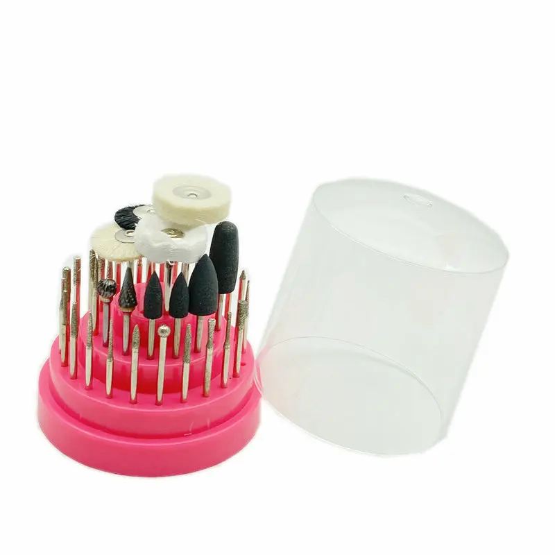 41 шт. Буры для полировки вольфрамовой стали с хвостовиком 2 35