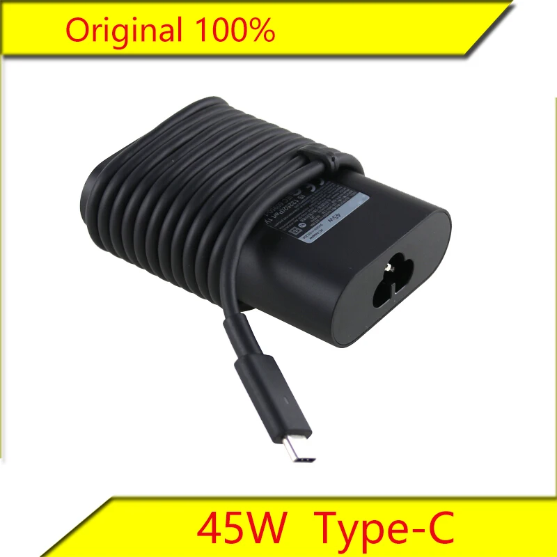 

Laptop Power Supply Charging Adapter for XPS12 9250 13 9370 9360 9365 CM645 HDCY5 Supply Adaptor USB-C 5V2A 20V2.25A 19.5V2.31A