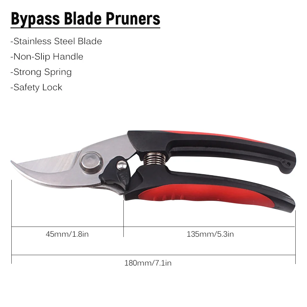 Садовые ножницы из нержавеющей стали для обрезки сбора фруктов домашняя отделка