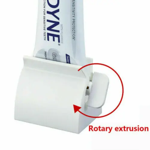 

High-Quality Plastic Multifunction Rolling Toothpaste Squeezer Toothpaste Seat Holder Urable Not Easily Broken