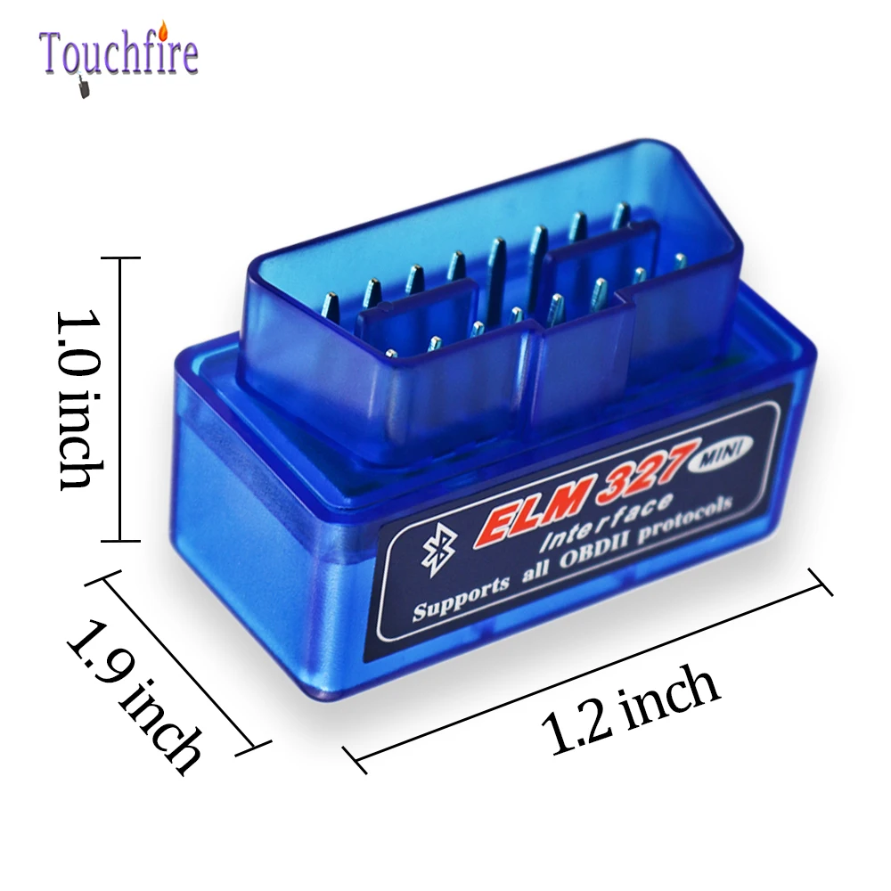 1 шт. Мини ELM327 интерфейс Bluetooth OBD2 автоматический диагностический сканер
