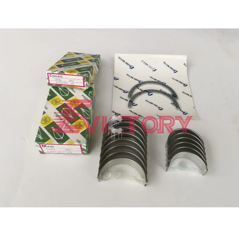 

For Isuzu 3KC1 3KC2 main crankshaft bearing + con rod bearing