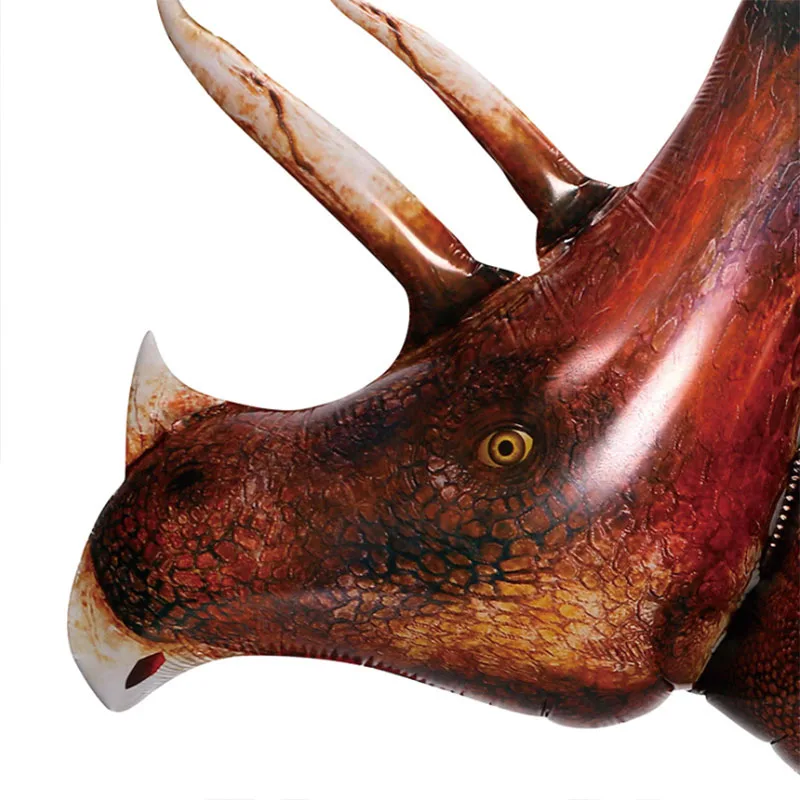 1Pcs Giant Dinosaur Balloon Jurassic Tyrannosaurus Triceratops Kids Toys Baby Shower Forest Birthday Party Decorations - купить по