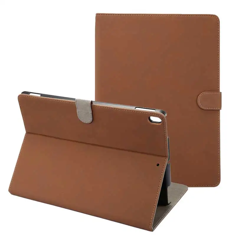 

For Apple New iPad Air3 2019 10.5" Retro Scrub Magnetic Leather Case Foldable Business Stand Smart Cover for iPad Pro 10.5 inch