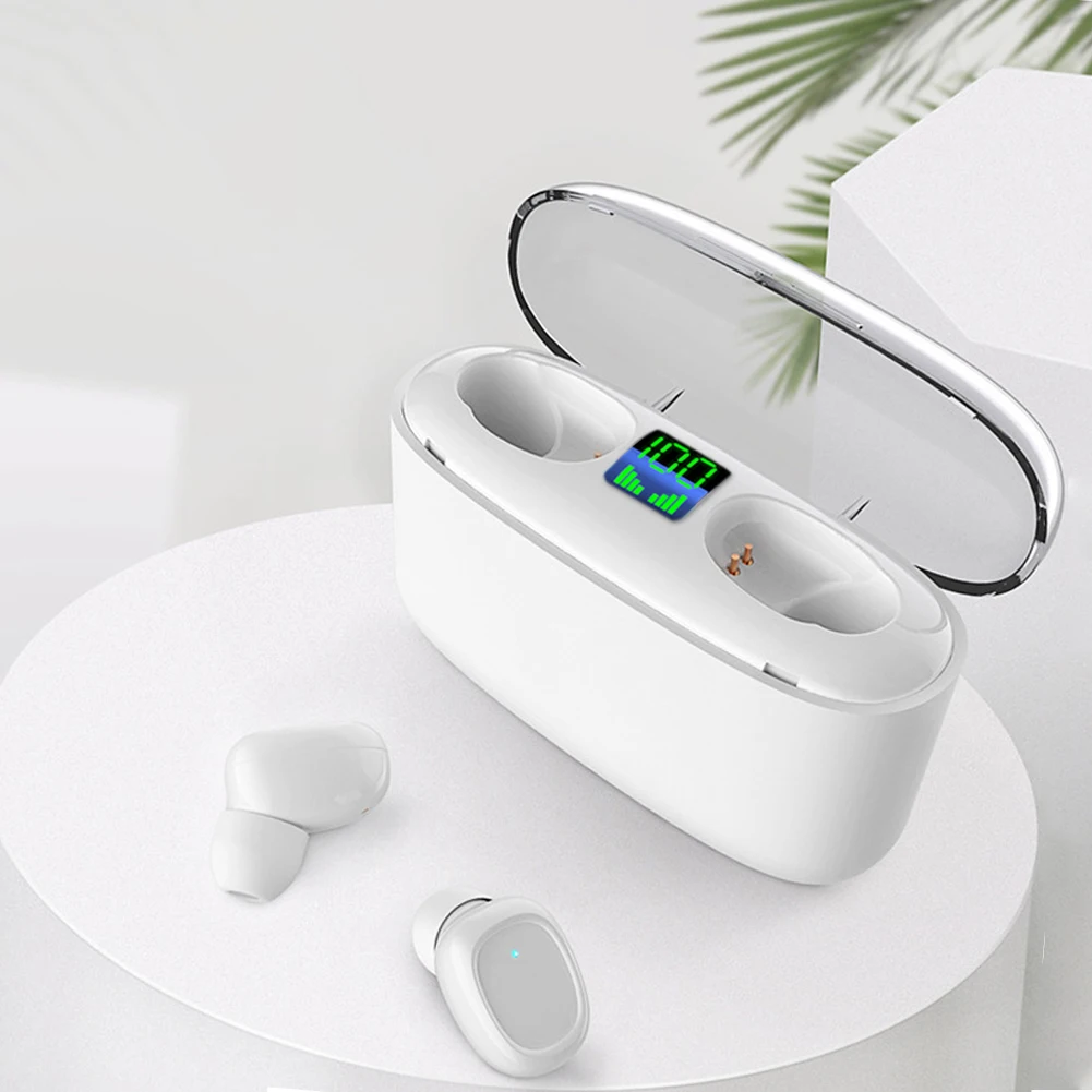 

Call Music Wireless Earphone Running Waterproof Gaming 5.0 Noise Cancelling Voice Assistant Automatic Pairing HIFI