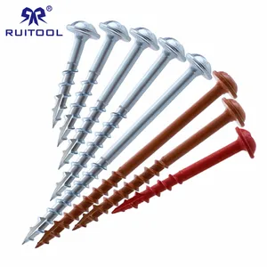 50 шт.100 шт. карманные винты для отверстий 25-63 мм грубая резьба самонарезы винт #2 квадратный приводной винт для карманной джиг системы отверстий