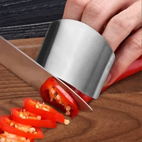 kitchen gadgets stainless steel multi purpose anti cutting finger guards vegetable cutting hand guards