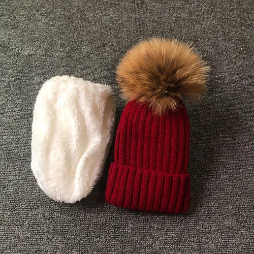skullies beanies для детей, меховая шапка, зимние шапки для детей, для мальчиков и девочек, с помпонами, skullies beanies для детей, шапка с помпоном